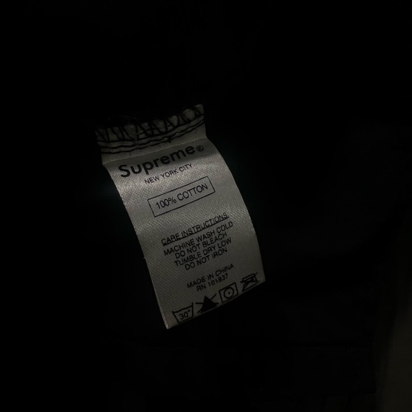 Supreme Gonz collab Butterfly BDU Jacket sz. M black NWOT shacket shirt top box - Picture 4 of 4